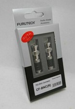 CF-BNC-R FURUTECH High End Grade Plug Rhodium Plating 2 pcs Set Japan