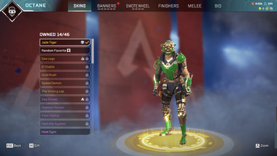 Apex Legends Pc Account |Jade Tiger, Relic of Death, Crimson Queen, Etc|