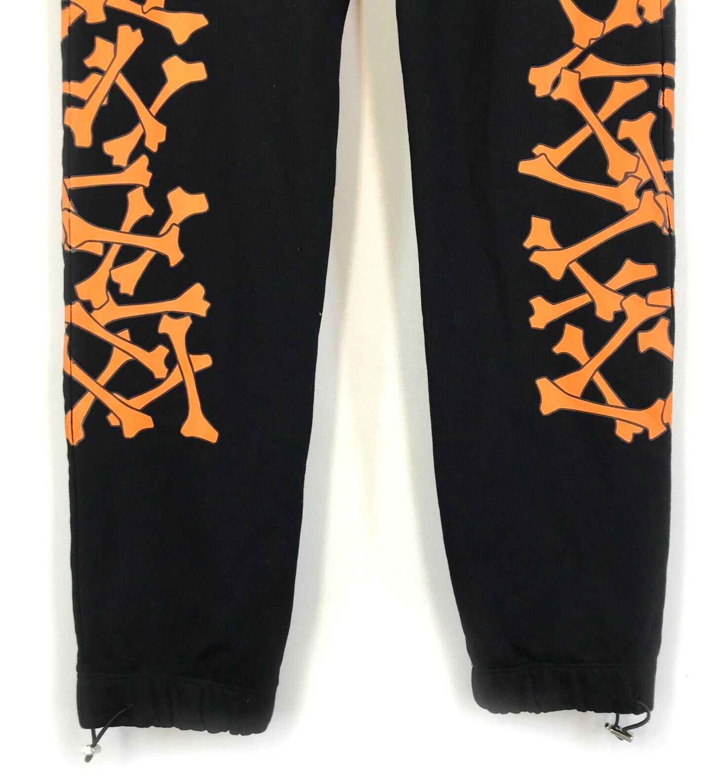 Pantaloni da uomo Amiri Bones con stampa logo Amiri Bones cotone neri USA taglia M
