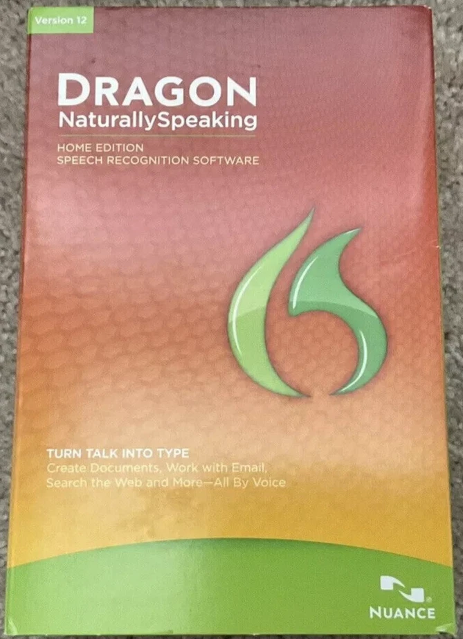 Nuance Dragon Naturally Speaking 12 Home Edition Speech Recognition Software App - Image 2 of 4