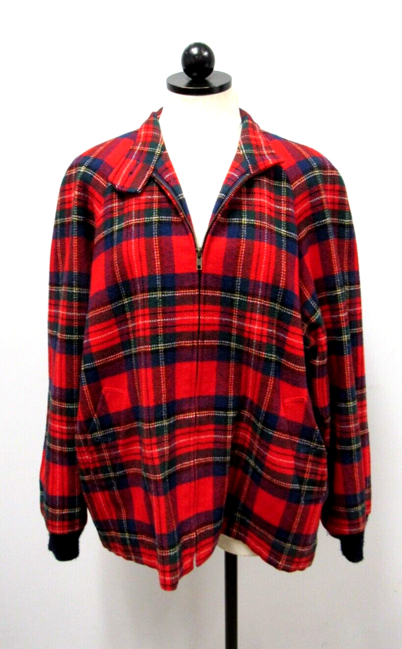 Pendleton Knockabouts 100% Wool Jacket Full Zip L… - image 1