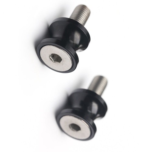 Black Motorcycle Racing Swingarm Spools M8 For Suzuki GSX-S950 2021 2022 2023 - Picture 3 of 5