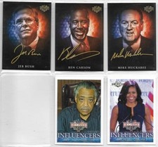 MICHELLE OBAMA 2016 DECISION INFLUENCERS COMMON GOLD #40