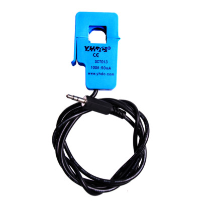 1Stks Non-invasive AC Sensor Split 0-100A Core Current Transformer SCT-013-000