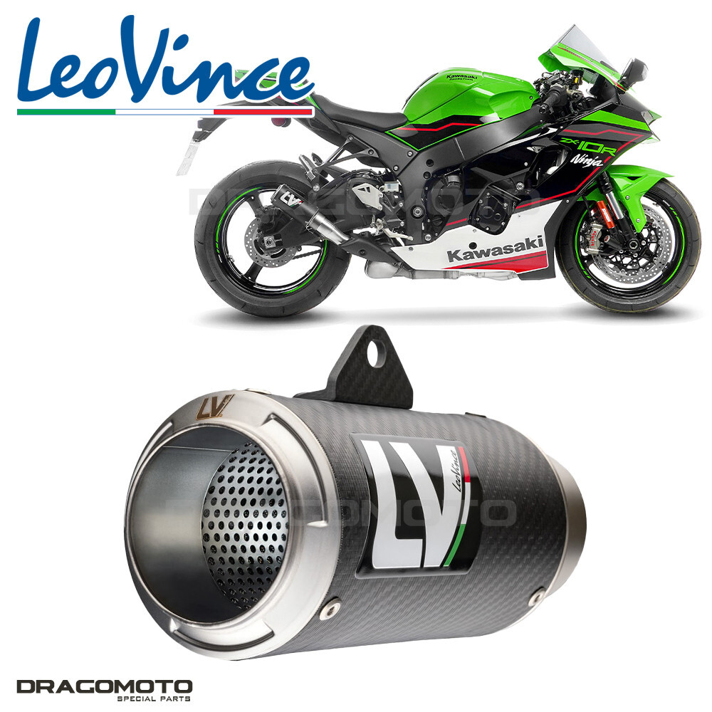 Pot échappement Leovince allégé pour booster la Kawasaki ZX-10 R