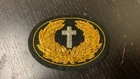 Civil War Military Chaplain Officer's Embroidered SMALL Hat Insignia - NEW