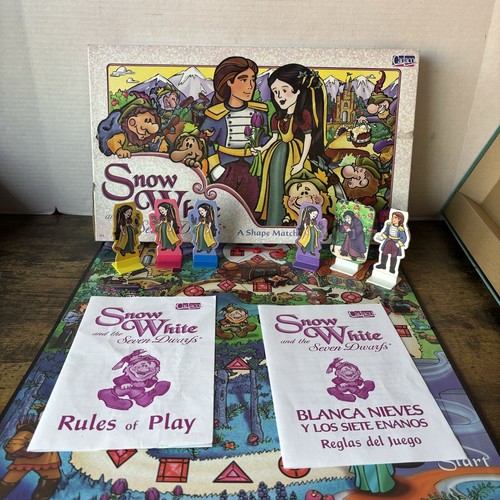 SELTEN 1998 Schneewittchen und die sieben Zwerge: Eine Form, die zu einem passenden Storybook-Spiel passt