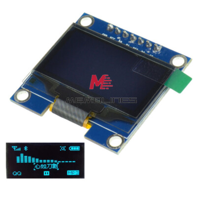 10Pcs 1.3'' Blue SPI Serial 128x64 OLED LCD Display Screen Module For Arduino UNO