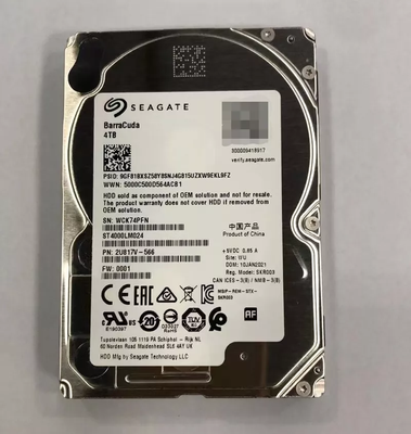 Seagate Barracuda 4TB 2.5