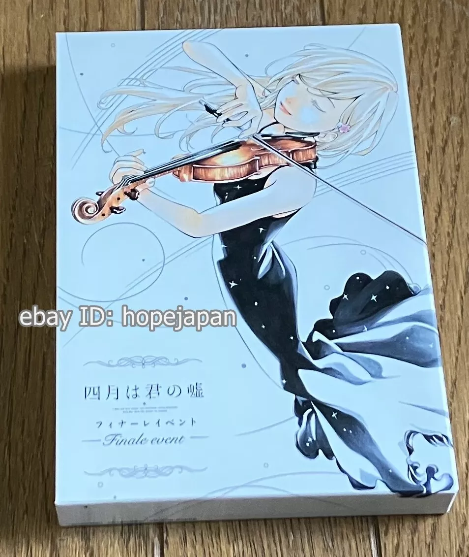 Your Lie in April Shigatsu wa Kimi no Uso Finale Event Limited Edition  Blu-ray