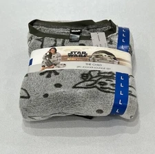 Star Wars Women's Fleece Soft Cozy Jogger 2-Piece Lounge Set, Green, L