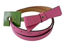 NWT Kate Spade Bow Belt  with Spade Rhododendron Grove L