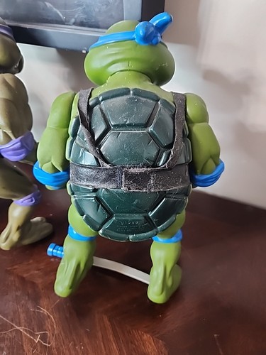 Set Figurine 13” Playmates Teenage Mutant Ninja Turtles 1989 Vintage RARO TMNT - Foto 20 di 24