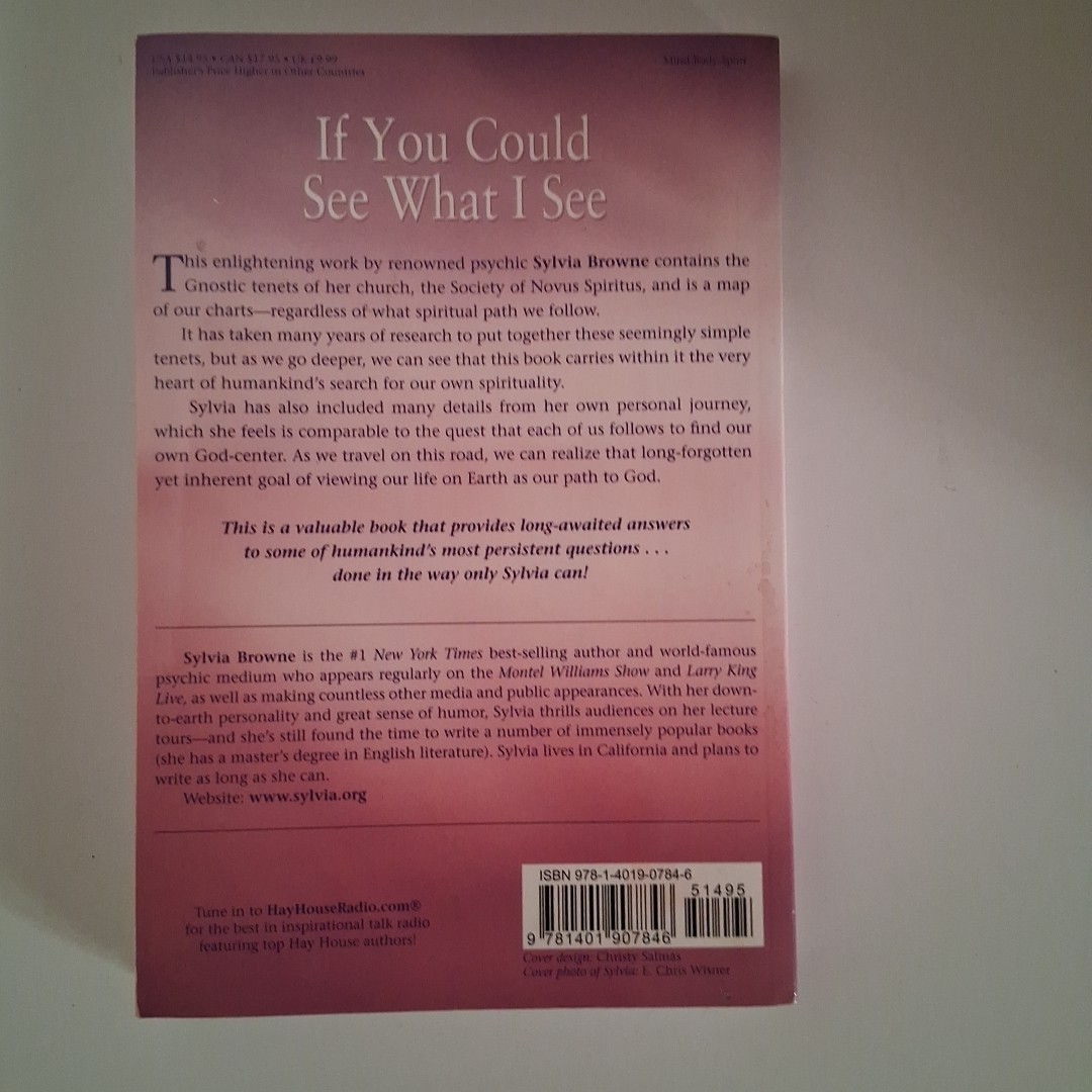 Lot of 4 Sylvia Browne Books: Book Of Angels + See Description For Titles