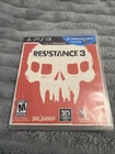 Resistance 3 (Sony PlayStation 3, PS3, 2011) Complete CIB