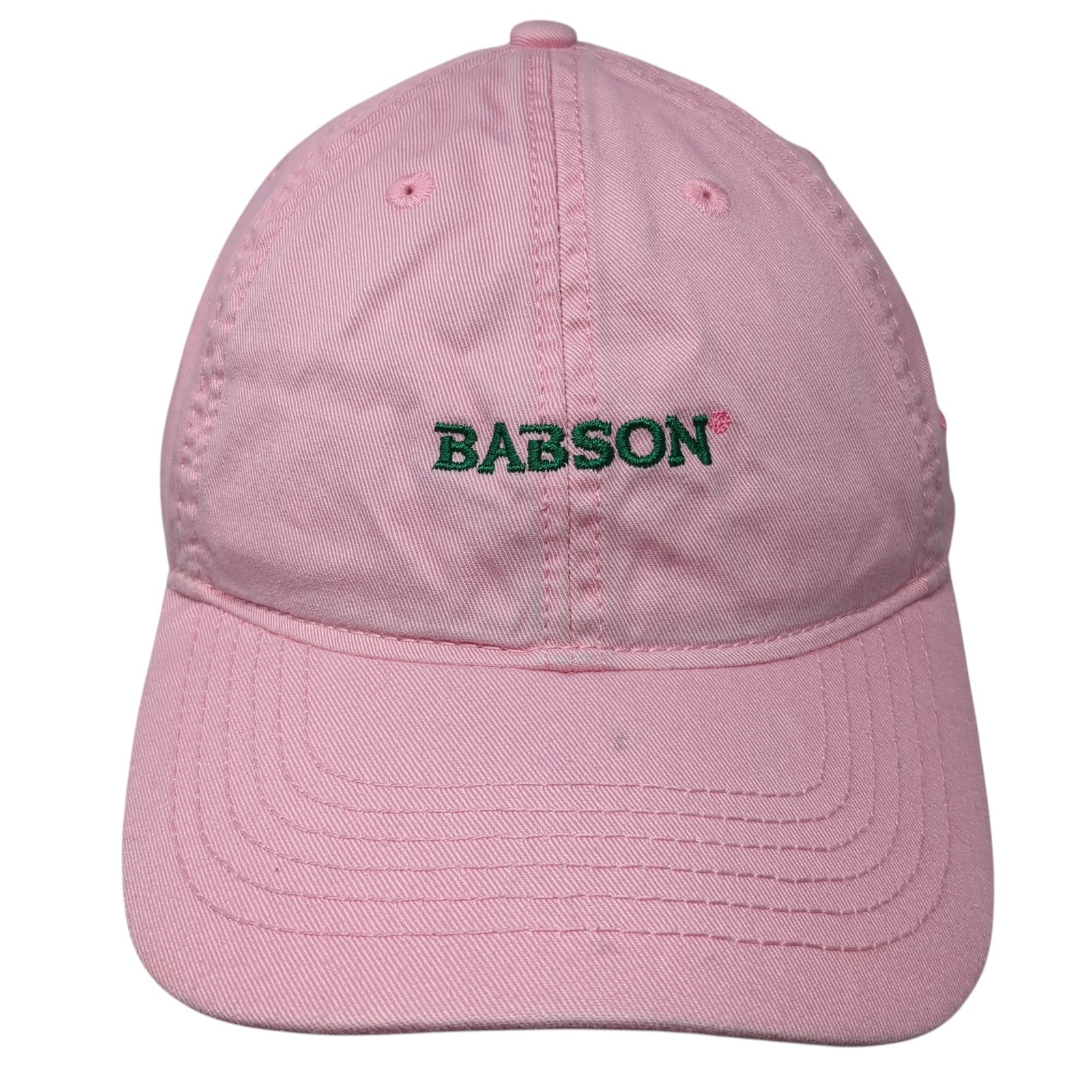 Babson Slideback Hat Solid Pink One Size Adjustab… - image 1