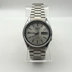 Vintage Seiko Automatic 7009-80205 17 Jewels Day/Date 37mm Mens Watch Runs Good