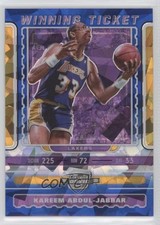 2019 Panini Contenders Optic Blue Cracked Ice Prizm Kareem Abdul-Jabbar HOF 0y2q