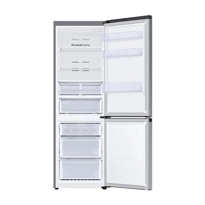 Frigorifero SAMSUNG Combinato No Frost classe E 344Lt Argento RB34T603ESA/EF - Immagine 2 di 3