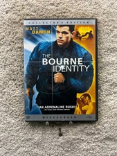 The Bourne Identity DVD 2002 Collector's Edition Matt Damon Widescreen