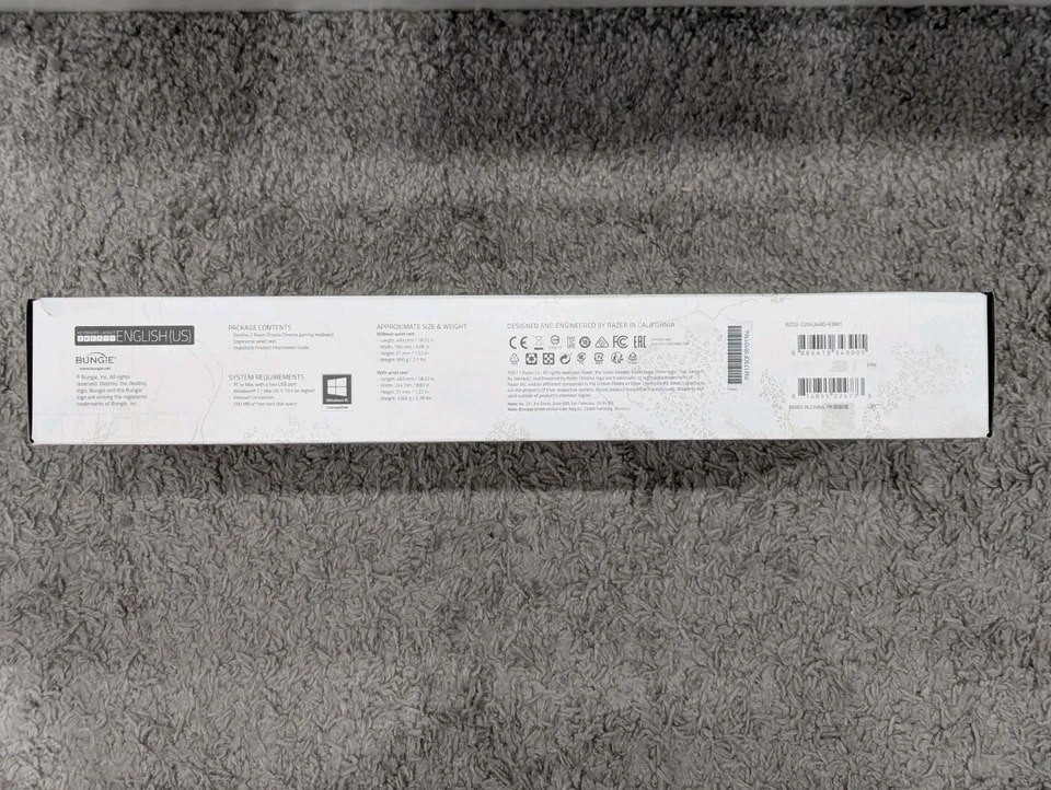 Razer Ornata Chroma Gaming Keyboard Mecha-Membrane Destiny 2 EDITION US Layout - Bild 2 von 4