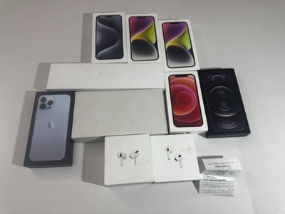 OEM Empty Box iPhone 12, 14 PLUS, 14 PLUS, 12 13 15 PRO MAX, WATCH ULTRA 2, More
