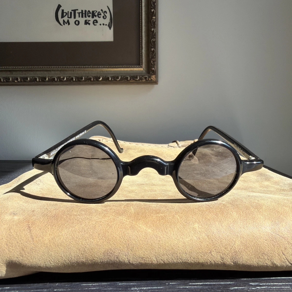 Vintage Eyeglasses Round Sunglasses for sale | eBay