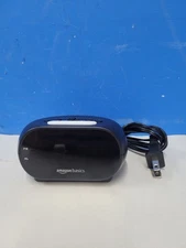 Amazon Basics Small Digital Alarm Clock With LED Display Nightlight Black