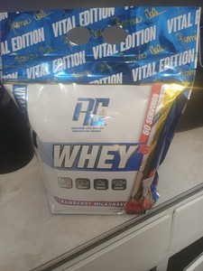 Ronnie Coleman 60 Servings Strawberry Milkshake Whey Protein 