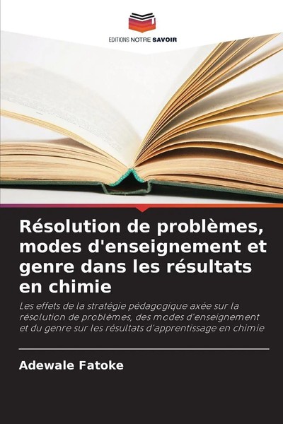 Adewale Fatoke | RéSolution De ProblèMes, Modes D'enseignement Et Genre Dans...-image