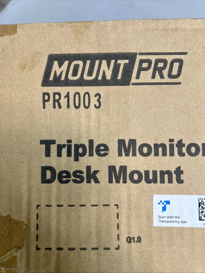 MOUNT PRO Triple Monitor Desk Mount - Image 2 of 2