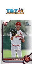 2022 Bowman Draft #BD-124 Brycen Mautz St. Louis Cardinals base paper RC