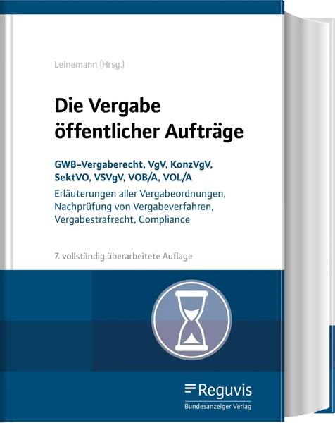 Ralf Leinemann | Die Vergabe öFfentlicher AufträGe | Buch | Deutsch (2021) | Xxx-image