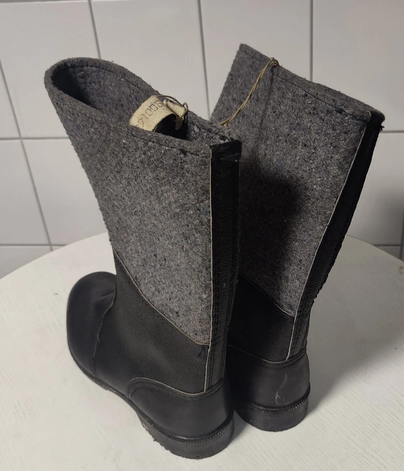 DDR NVA MdI Paar Stiefel Winterstiefel Filzstiefel Gr.29 / 43,5 - 1989 - wie NEU - Bild 2 von 4