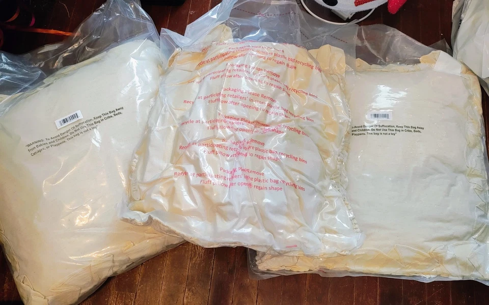 Threshold + Studio McGee 20" by 20" Striped Throw Pillows NIP - Image 2 of 4