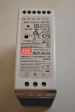 Meanwell MDR-40-24 100-240VAC 1.1A 50/60Hz