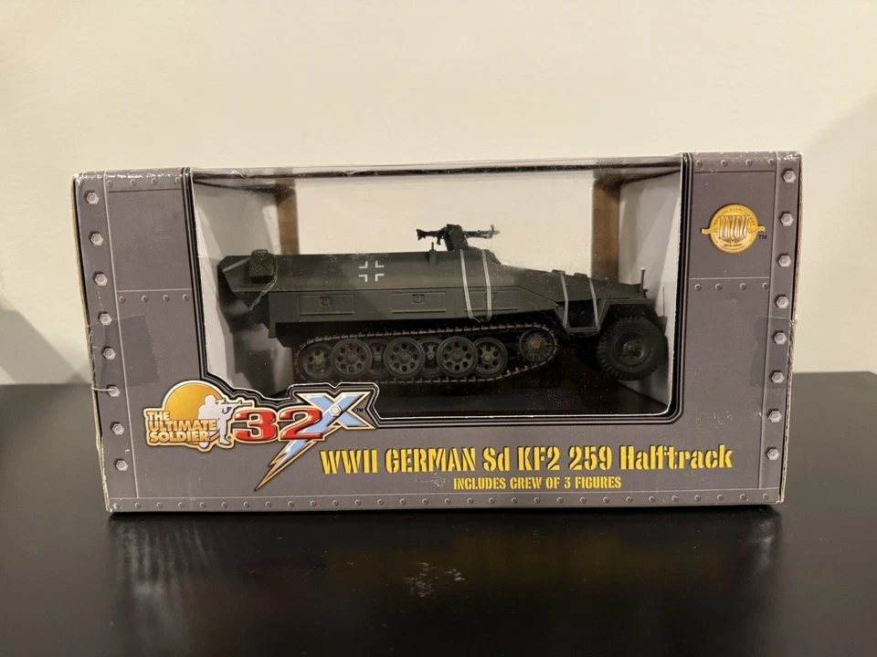 Ultimate Soldier 32X  WWII German Sd Kf2 259 Halftrack 1/32 NIB (Grey) - Image 2 of 4