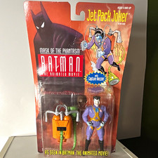 Kenner Batman Mask of the Phantasm Jet Pack Joker Action Figure w  Jetpack