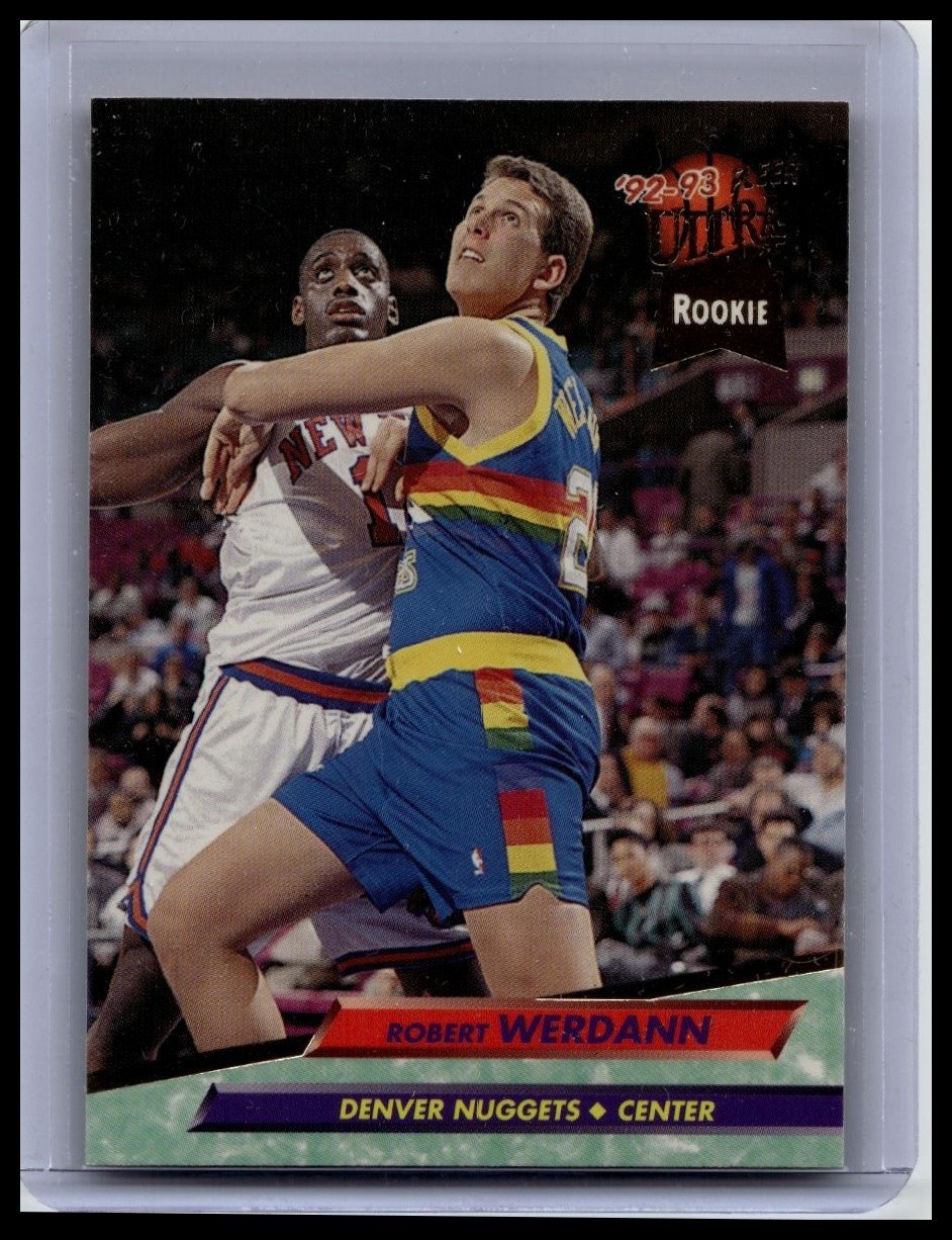 1992-93 Fleer Ultra - Robert Werdann #256 (RC)