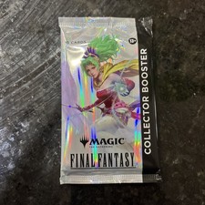 Magic The Gathering MTG Final Fantasy FF Collector Booster Pack English NEW