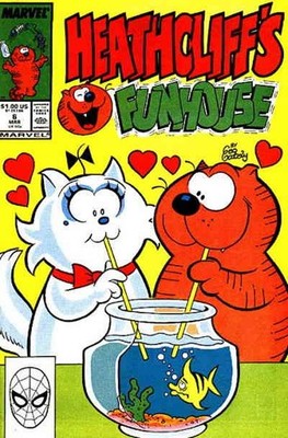 Heathcliff's Funhouse #6 FN; Marvel/Star | w/Bag+Board