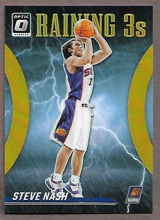 Steve Nash Basketball Serial Numbered Sports Trading Cards