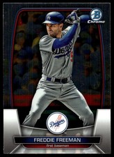 Freddie Freeman 2023 Bowman Chrome #47 Dodgers MLB READ FREE SHIP AutographDen