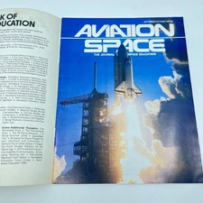 1981 Sep/Oct Aviation Space Magazine Special Space Shuttle Issue TF7