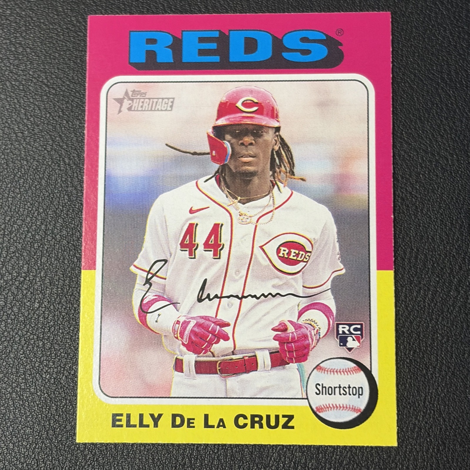 2024 Topps Heritage Elly De La Cruz RC #473 Cincinnati Reds
