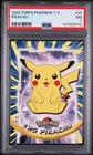 1999 Pokemon Topps TV Pikachu 25 FRESHLY GRADED PSA 7 NEAR MINT
