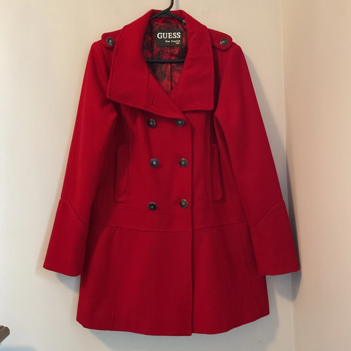 Las mejores ofertas en GUESS rojo abrigos, chaquetas y chalecos
