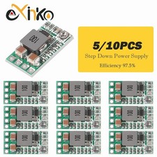 5 10pcs Mini Step-Down Power Supply Module Buck Converter DC-DC 4-20V to 5V 3A
