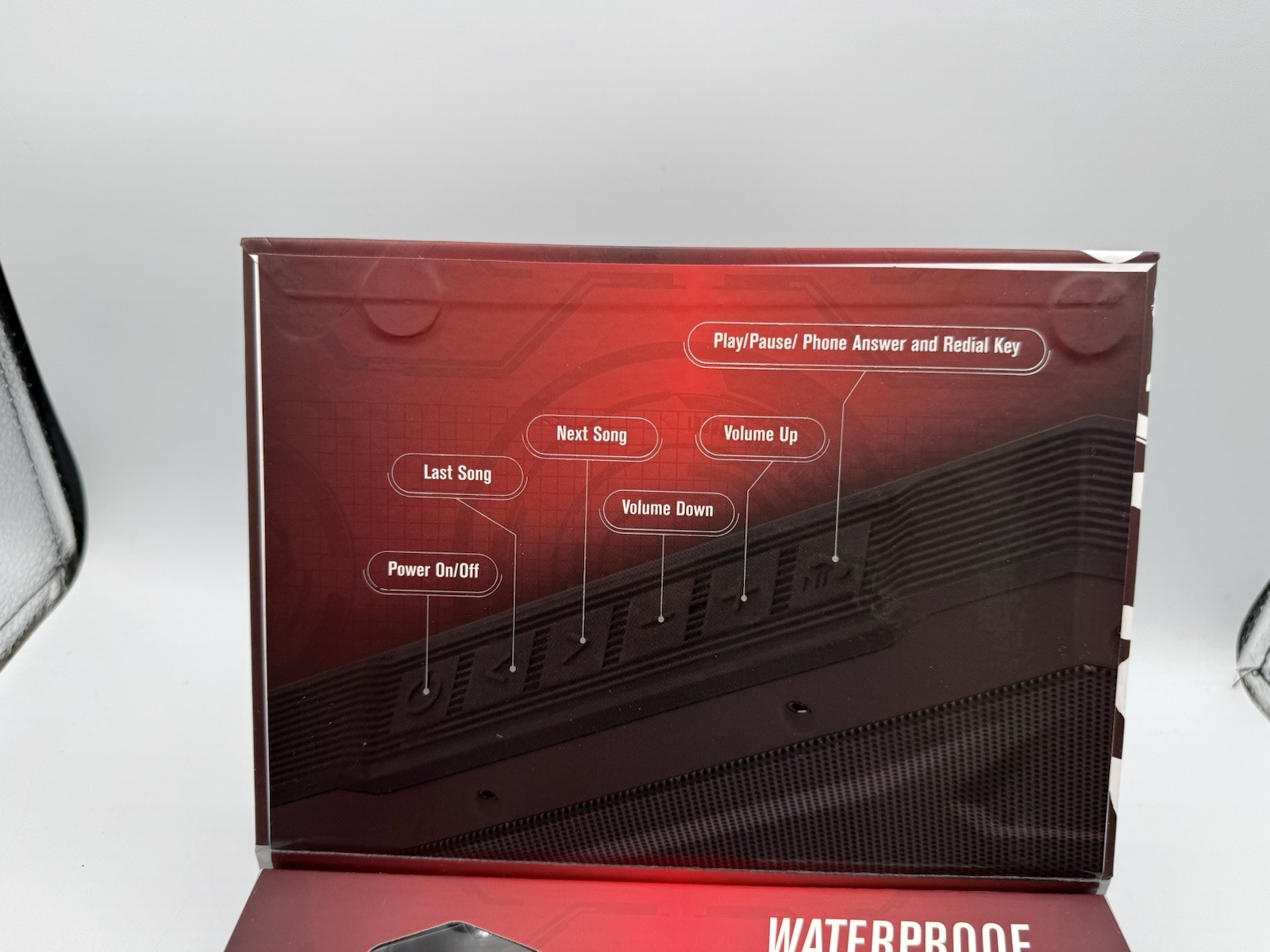 Parlante Bluetooth portátil ecko Magnitude IPX67 resistente al agua con carcasa de goma nuevo, imagen 3