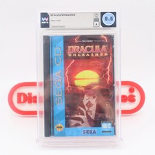 Sega CD Game DRACULA UNLEASHED - WATA GRADED 8.5 A! NEW & Factory Sealed!